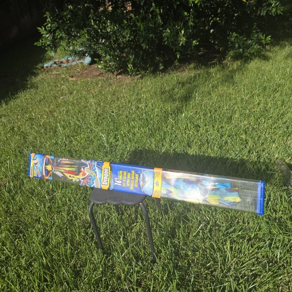 X-Kites Supersized 3D Dragon Kite 76 Inch Wingspan Nylon Ready To Fly